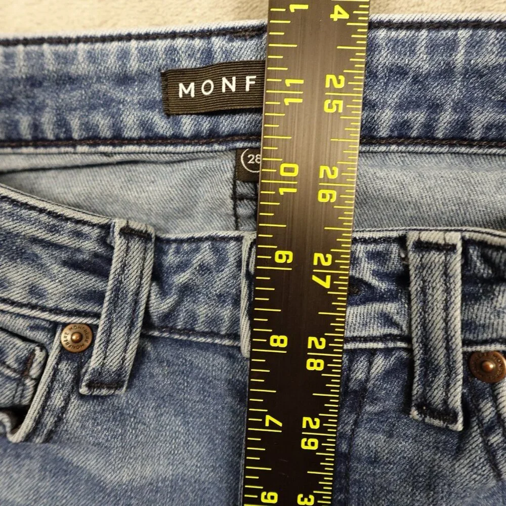 Monfrere jeans‎ Greyson skinny fit men's 28 blue Florence Japanese denim